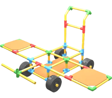 Example Tubelox build: airplane