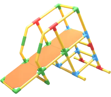 Example Tubelox build: large slide