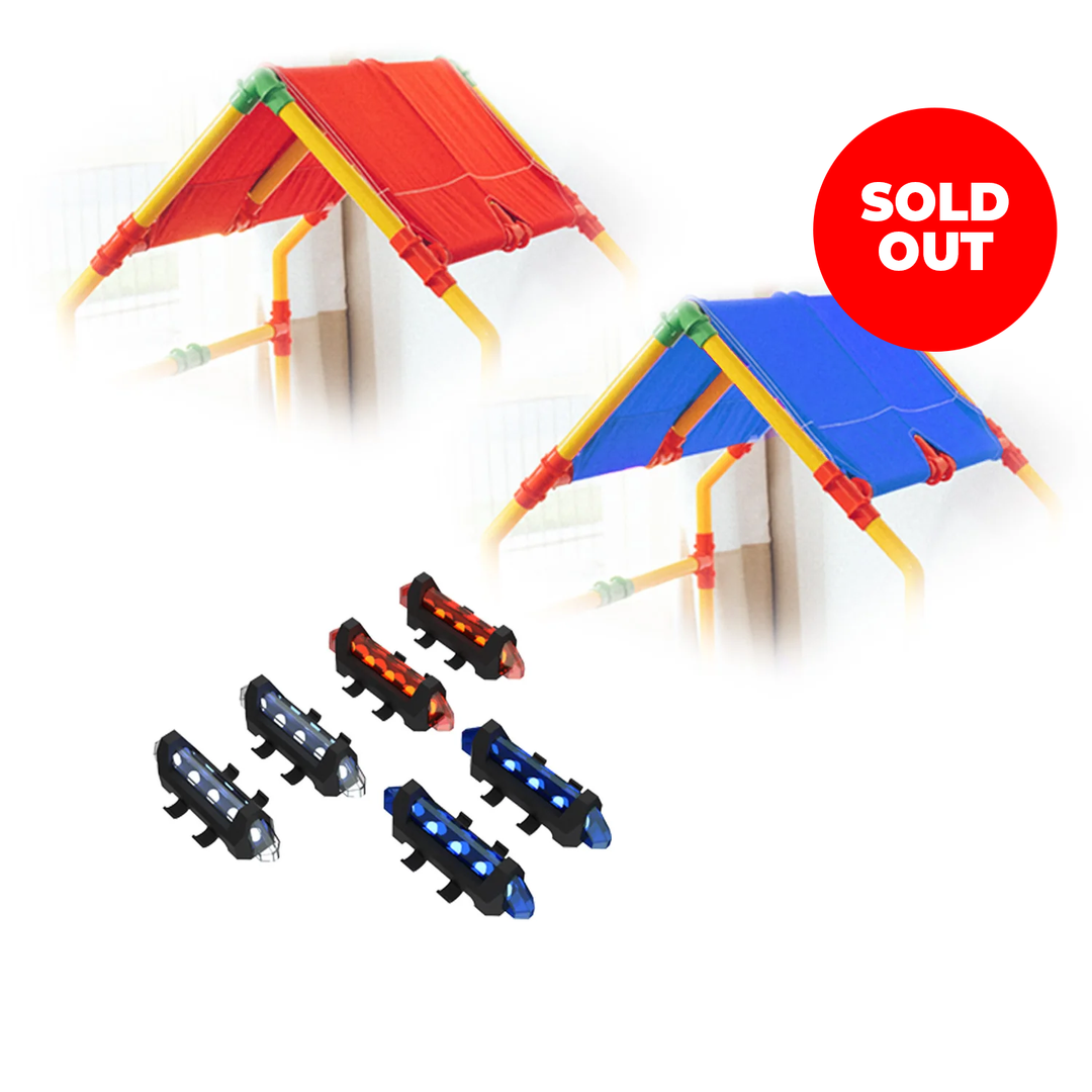 Accessory Kit (LEDs + Blue & Red Canvas Kits)-  Black Friday Deal!
