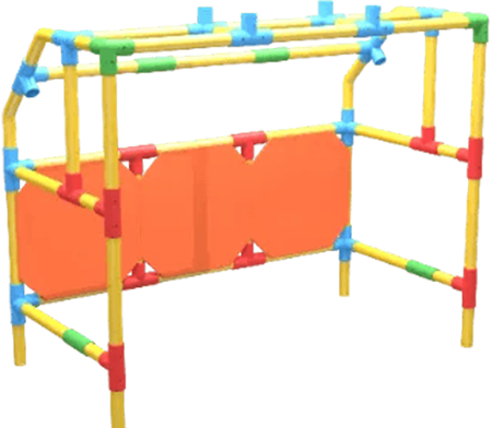Example Tubelox build: soccer goal