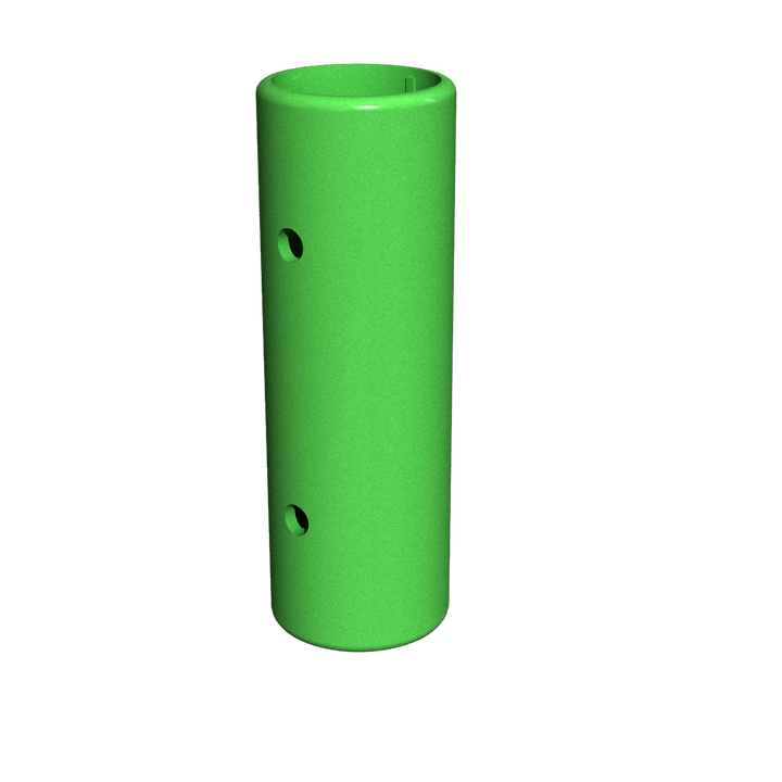 green straight connector